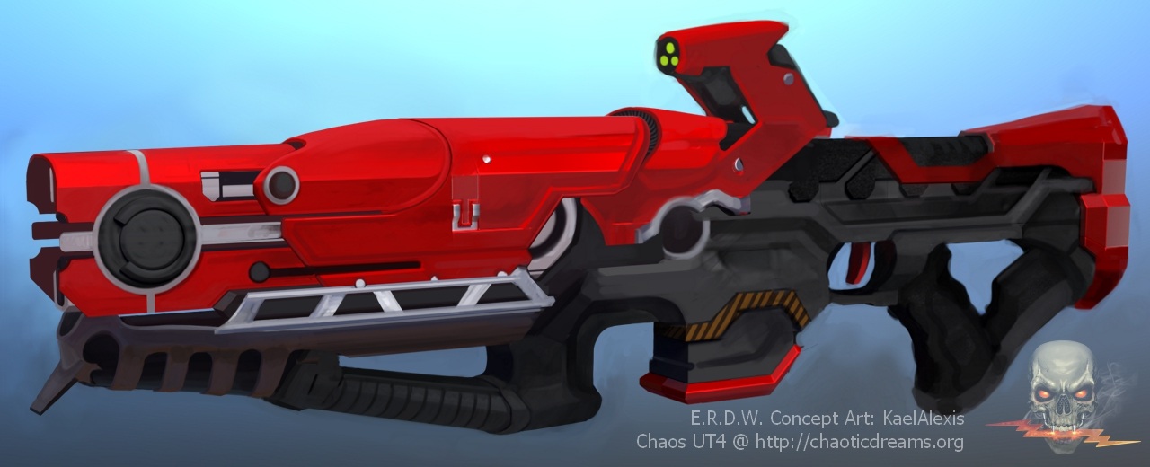 Rail Gun Concept Art